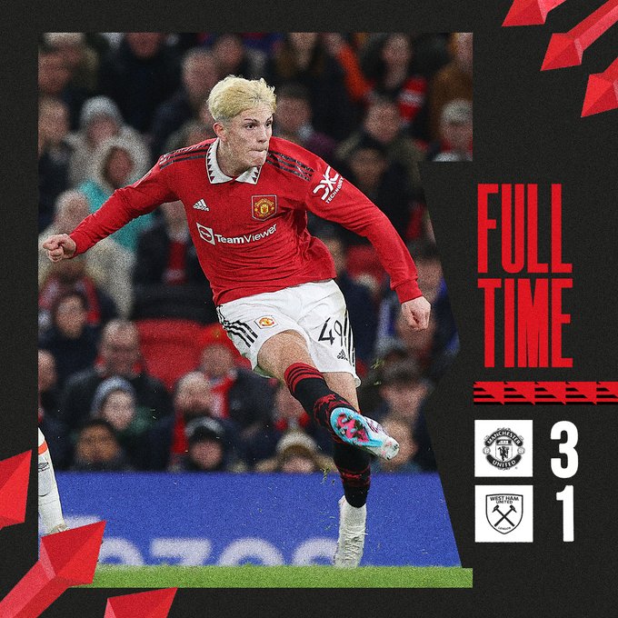 tien - Kết quả FA Cup: Manchester United 3 - 1 West Ham United tiến vào vòng tứ kết gặp Fulham 6381334346829327304862873